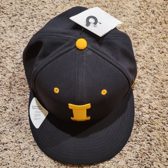 NWT Nike Black & Gold Iowa Hawkeyes Hat Classic Design - Picture 3 of 8